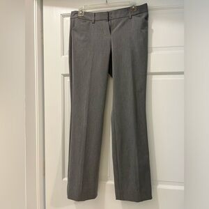 Express gray dress pants, size 4R, stretch, pleated